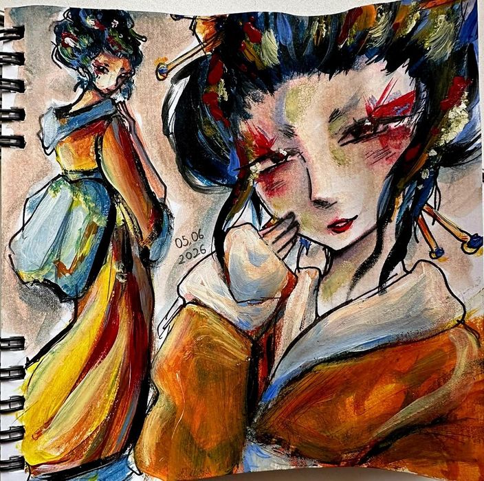 Рисунки скетчбука