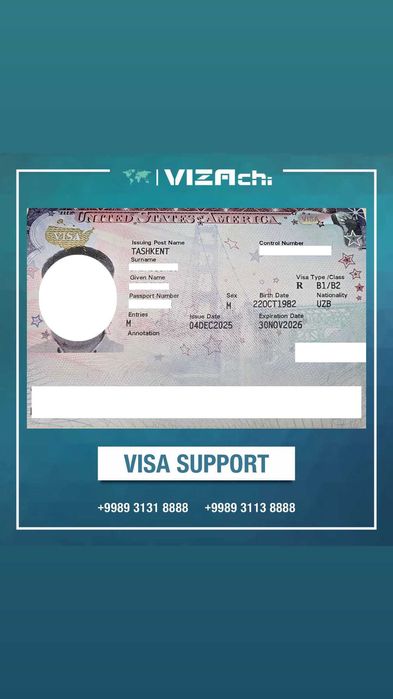 Amerika Vizasi/Виза в Америку