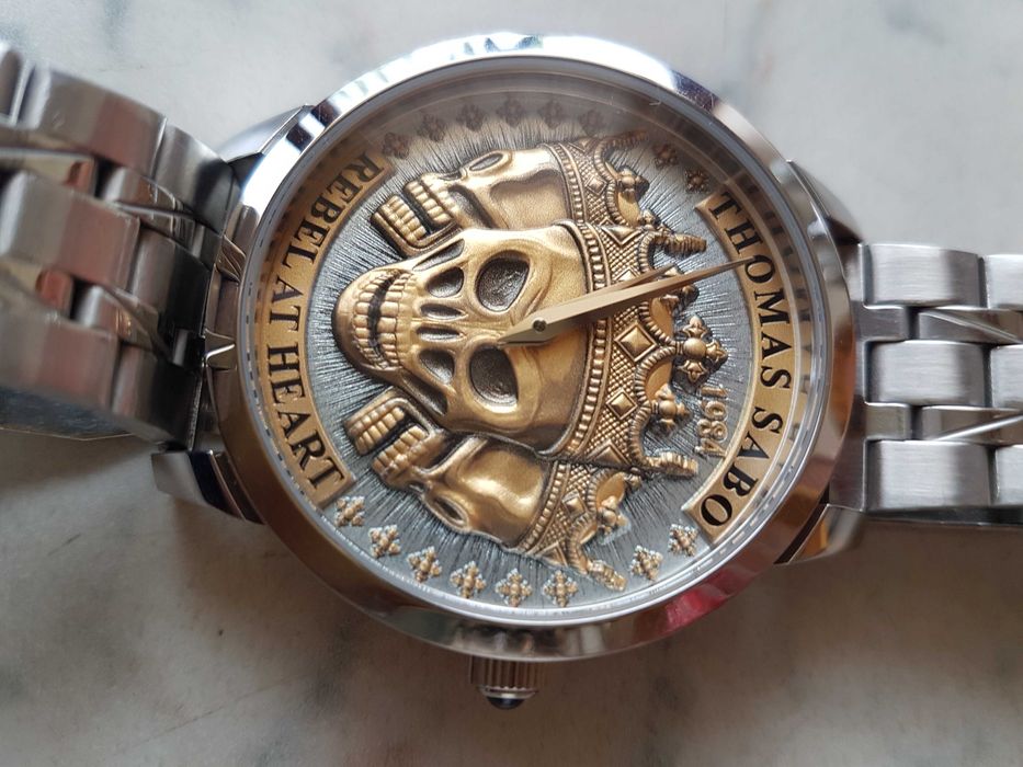 Продавам часовник Thomas Sabo.Състояние-отлично.Часовникът е унисекс.