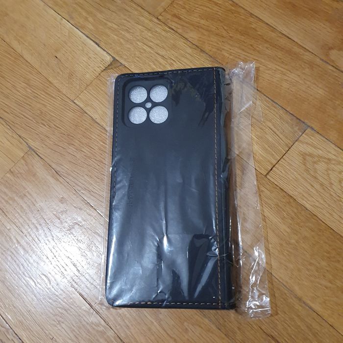 Кожен калъф тип тефтер за Honor X8 5G