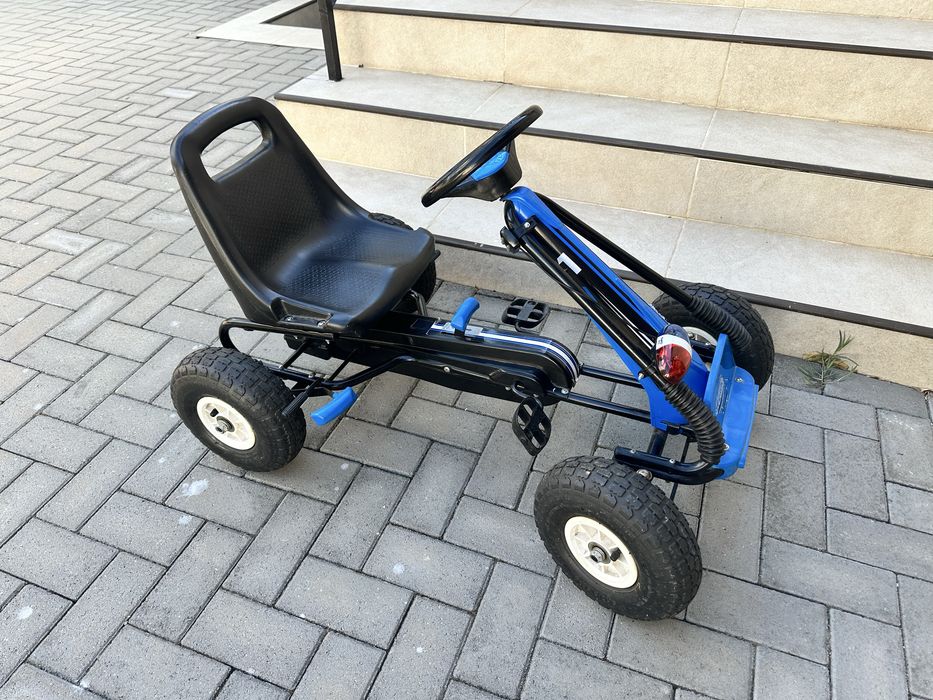Cart cu pedale premium copii 3-6 ani