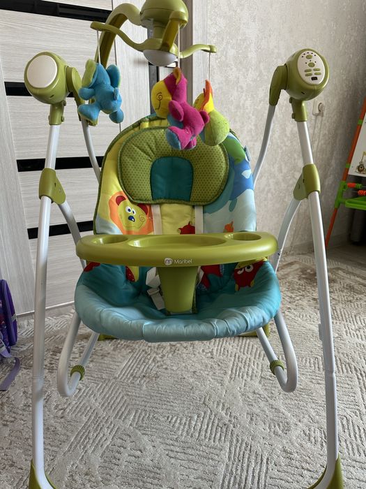 Детская музыкальная люлька качалка
