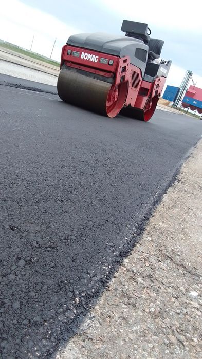 Каток с профессиональным водителем