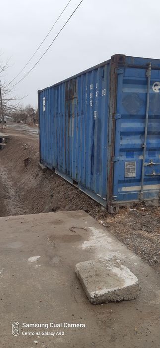 Контейнер 6 метровый. Kanteyner 6 metrli