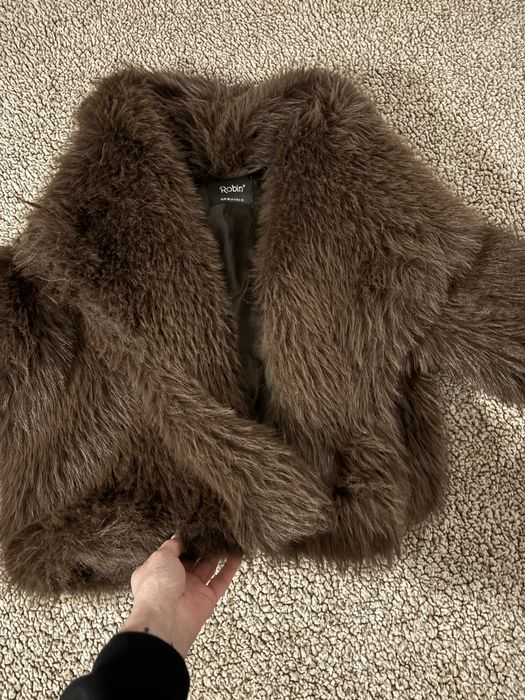 Палто - пухкаво - кафяво