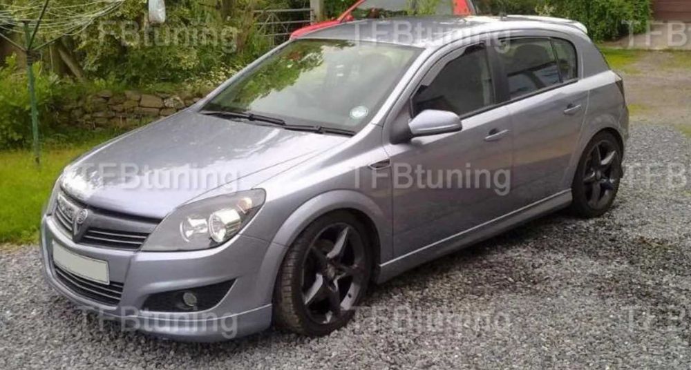 Prelungire bara fata fusta spoiler lip OPEL ASTRA H COMBI HATCHBACK