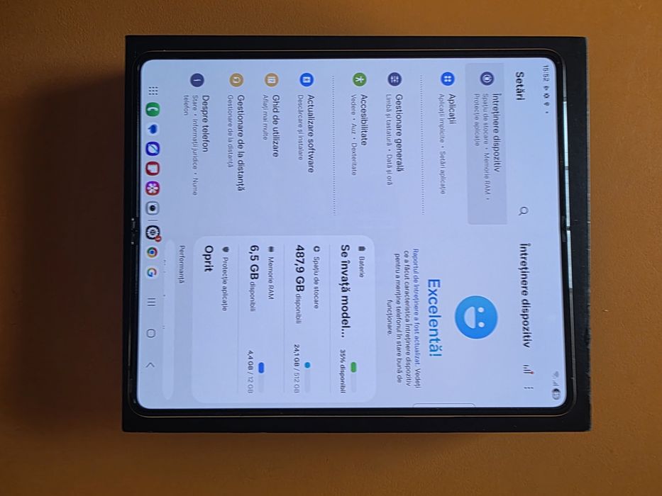 Samsung Fold5 5G 512gb 12gb ram Cream resigilat garantie factura bonus