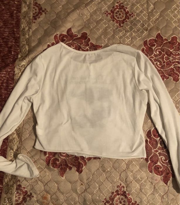 кофта укороченная