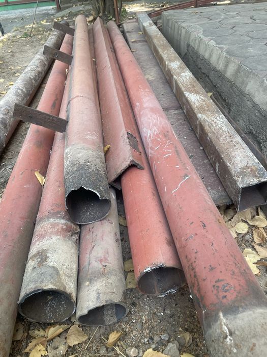 Навес каркас разобранный