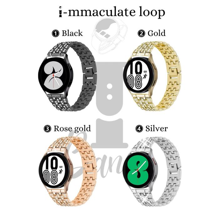 Луксозни стоманени каишки за Samsung/Huawei/Amazfit/Garmin и други