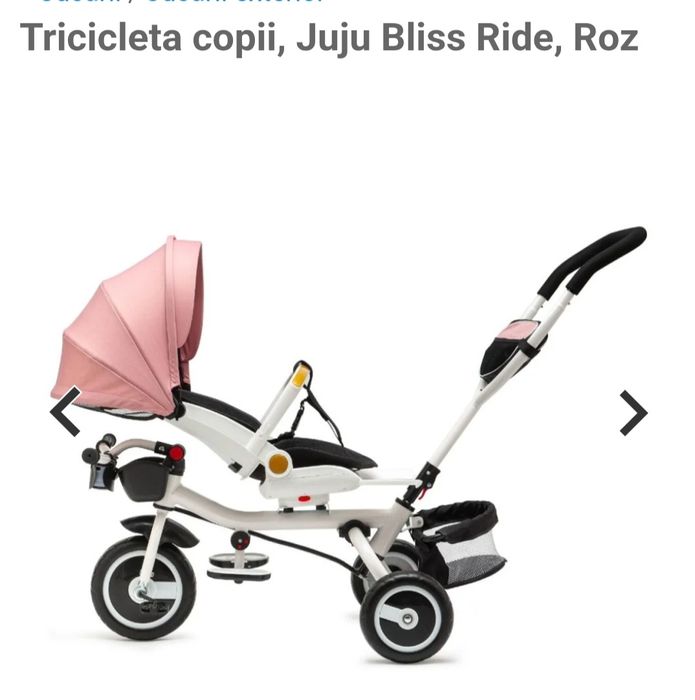 Tricicleta Juju Bliss Ride roz