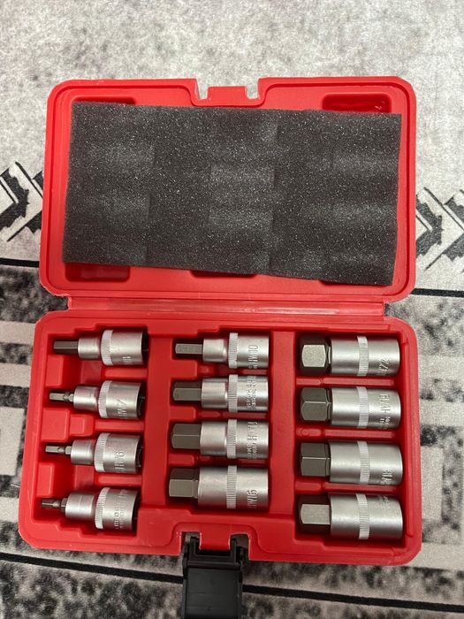 Набор разрезных гаечных ключей 19 шт