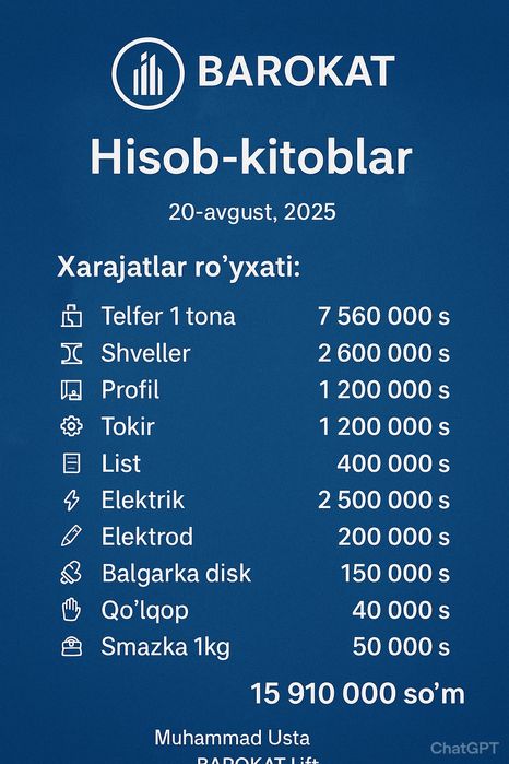 Lift gurzavoy skladga