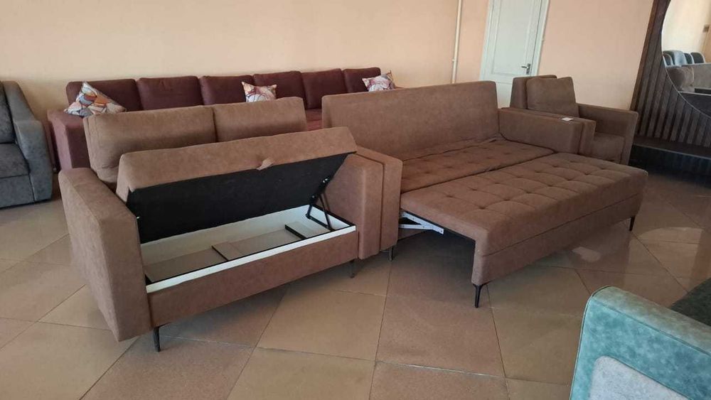 два дивана и кресло,расклад пума