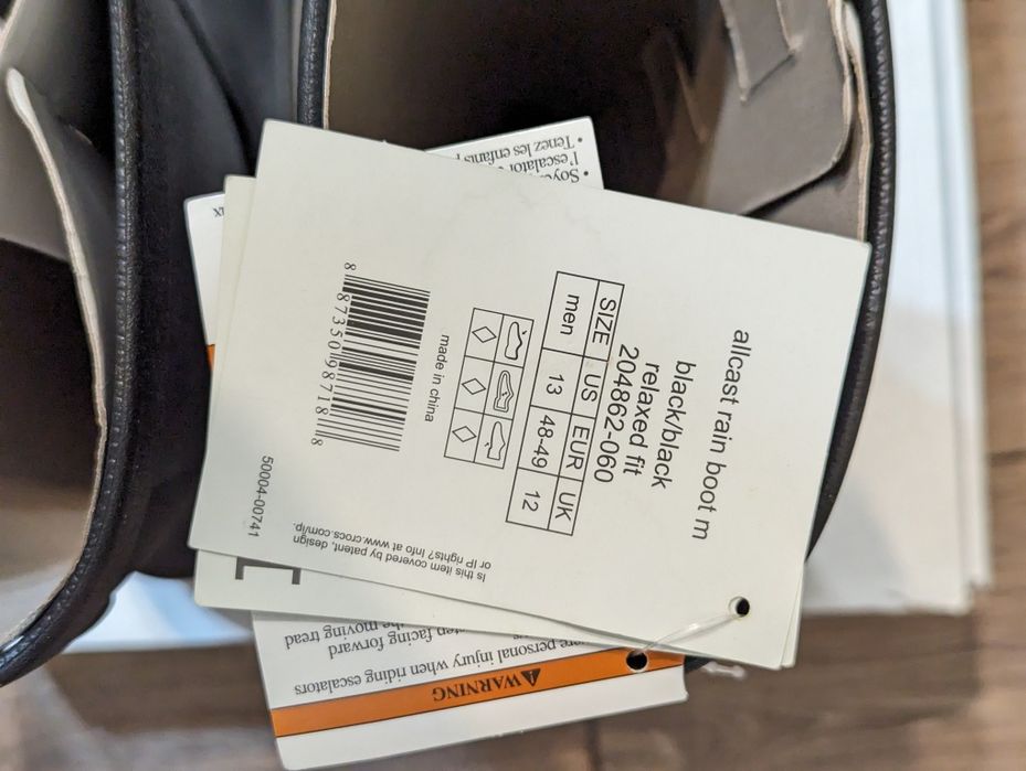 Сапоги резиновые CROCS (48-49)