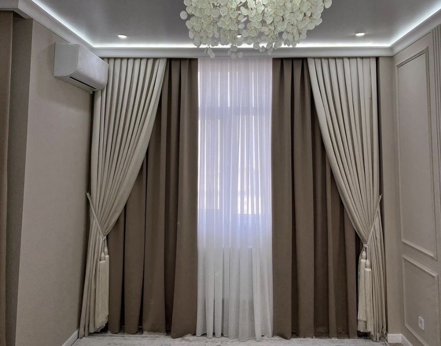 Штор новый арзан бағада