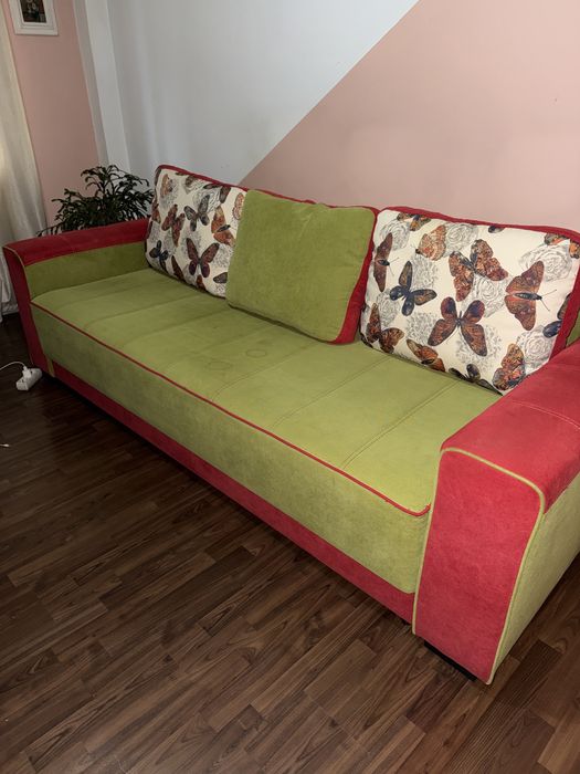 Canapea extensibilă + 2 fotolii mari