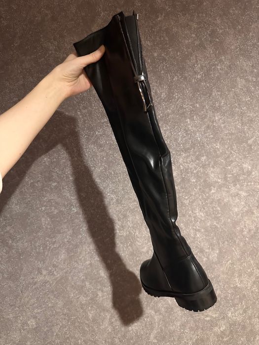 Ботфорты женские черные