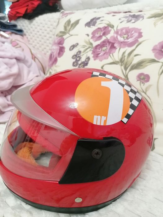 Casca motto copii Fast Racing 2-4 ani