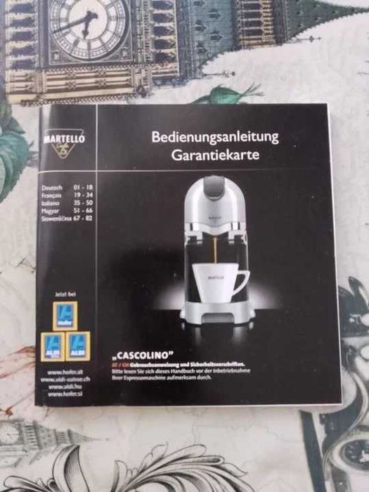 Masina de cafea capsule.