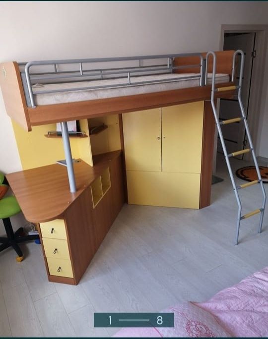 Продам кровать чердак CILEK