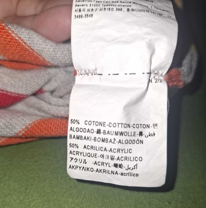 Benetton пуловер и суитчър 168см.