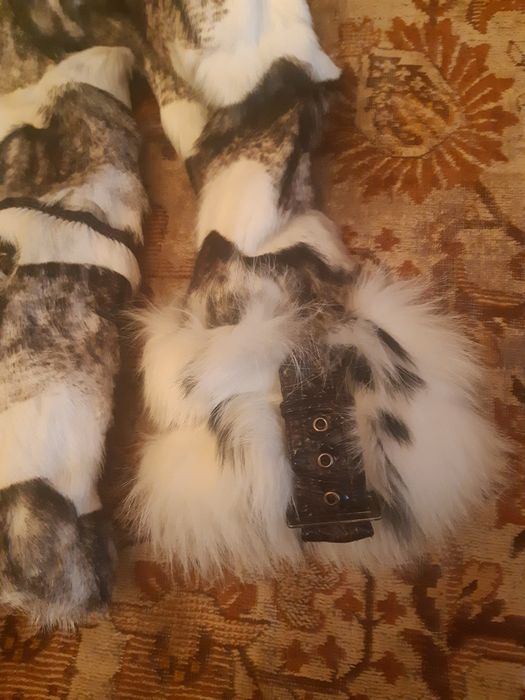 Новый  полушубок.  Кролик.