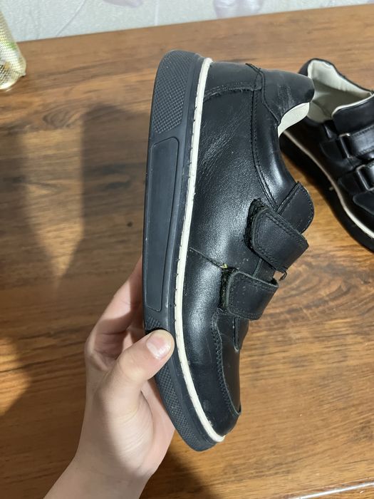 Кроссовки натур кожа