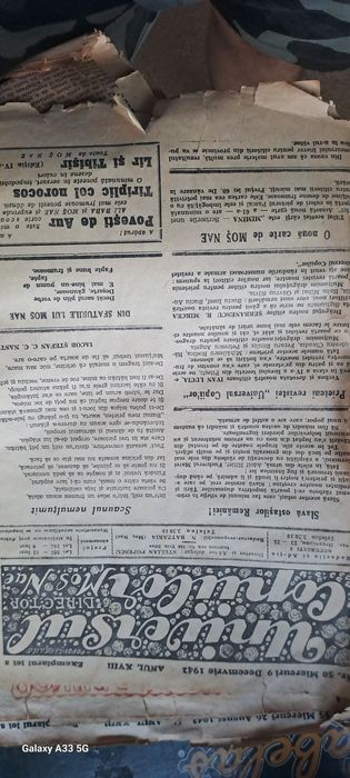 ziar 1987,1942 si  de interpretat citit in cafea