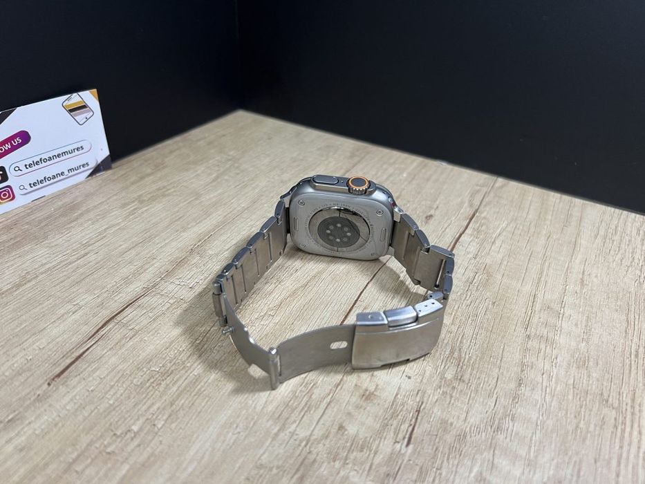 Apple Watch Ultra 49mm Stainless Steel Band Second-Hand Foarte Bun 2 a