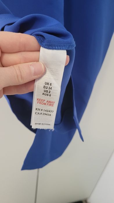 Rochie albastra eleganta de nunta