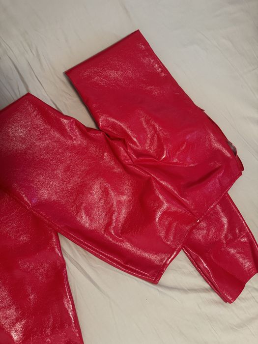 Pantaloni imitatie piele