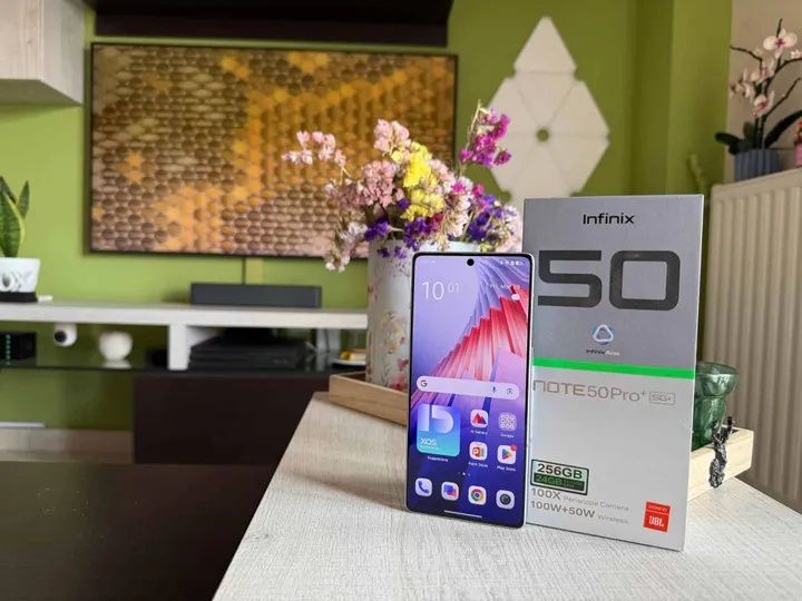 Infinix Note 50 Pro+ 5G 12GB RAM / 256GB – Ca Nou, Full Box, Dual SIM