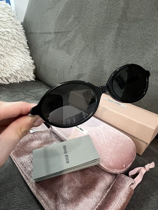 Miu Miu оригинални очила в черен цвят