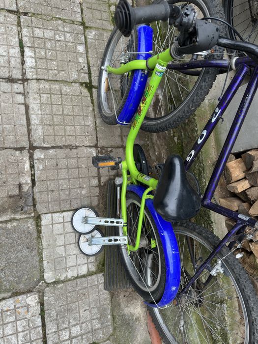 Детско колело с помощни колела