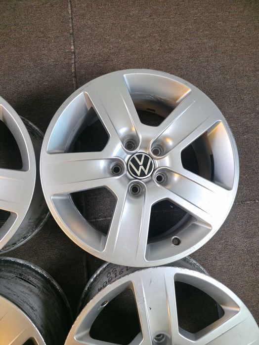 4 Jante Aliaj 5x112 16'' OEM VW Golf Passat Caddy Touran Sharan Tiguan / Skoda Octavia Superb Yeti Karoq