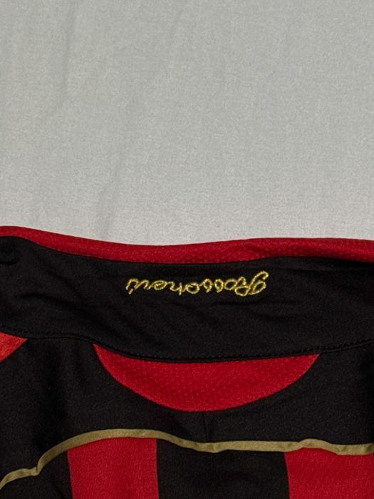 Tricou Milan 2007 home finala champions league cu badgeuri