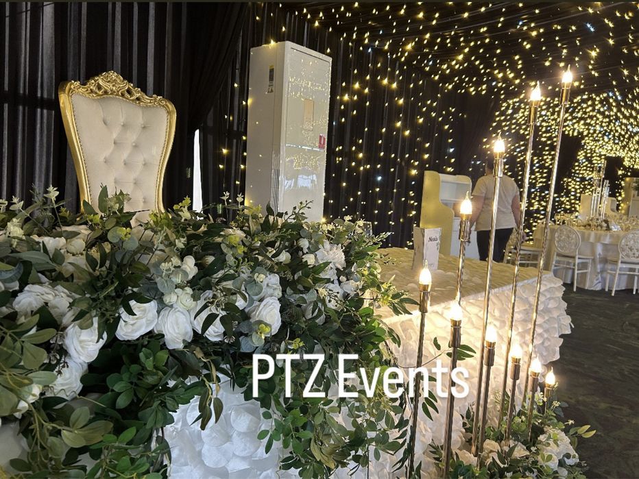 Aranjamente florale baloane nunta, cununie, biserica botez, majorat