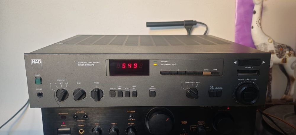 Amplificatoare Nad 7240pe și Denon pma 655r