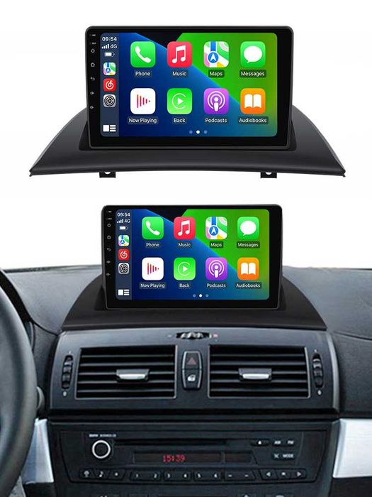 Navigatie Android 549 BMW X3 E83 2004-2012 1/8 Gb Waze CarPlay CAMERA