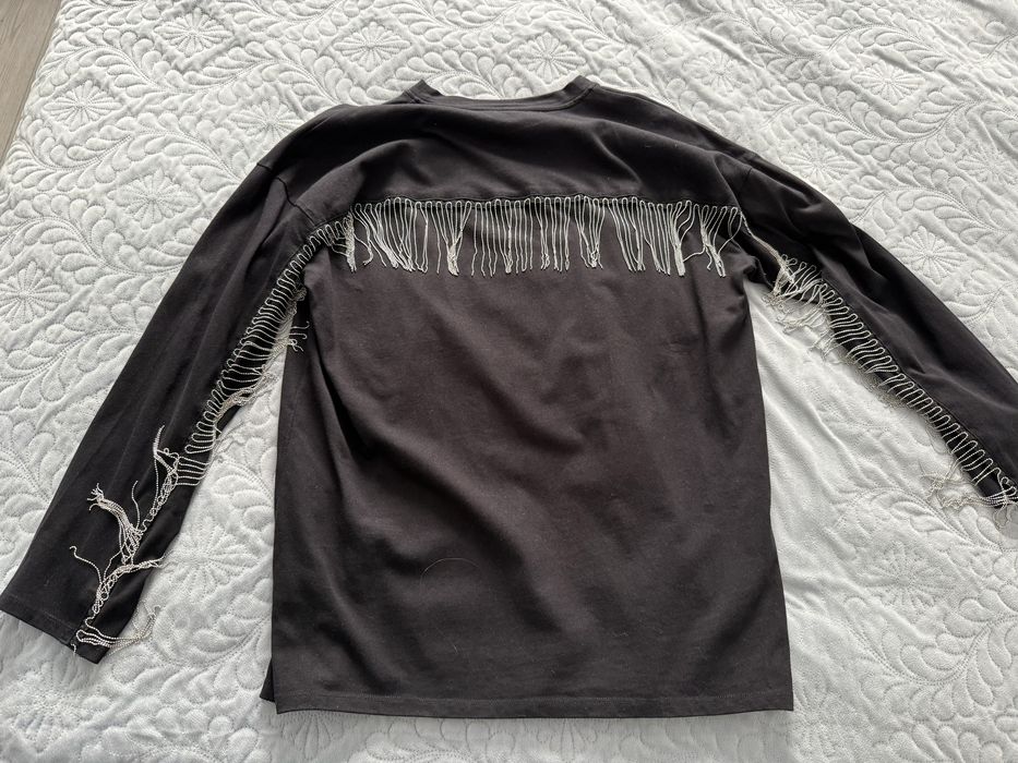 Bluza H&M cu franjuri argintii