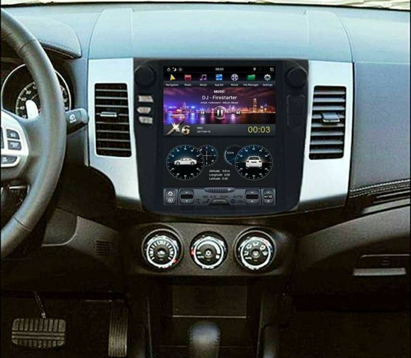 Штатная магнитола Mitsubishi Outlander xl