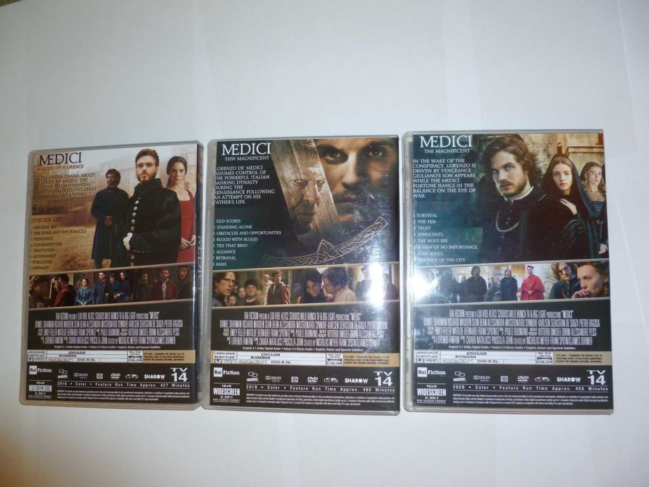 Medici: Masters of Florence (2016) - Serial TV  3 sezoane DVD