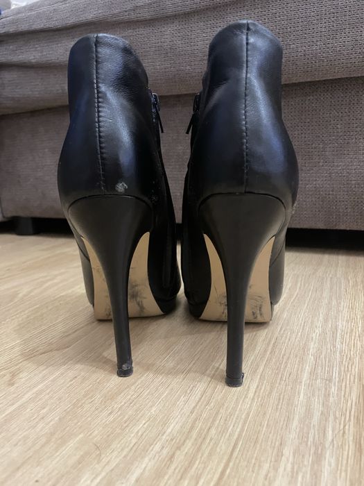 Кожени високи боти