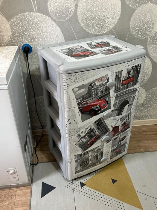 Пластиковый комод