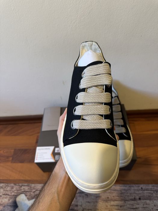 Rick Owens DRKSHDW Jumbolace Low Black