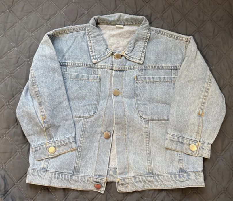 Geacă de blugi și vestă mărimea 104