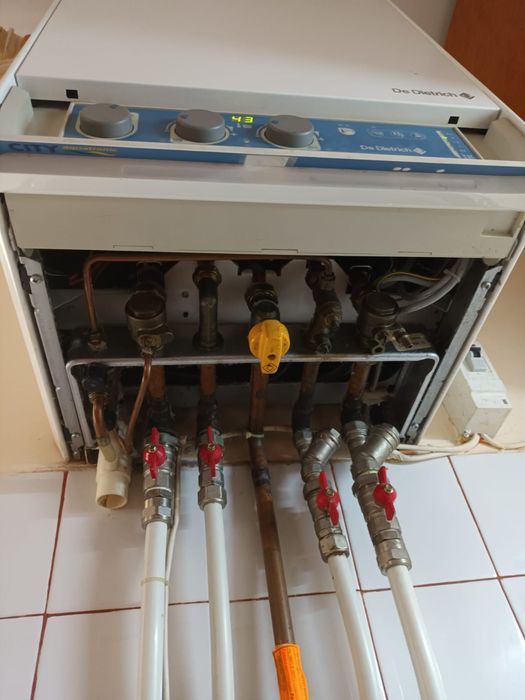 Газов котел 24кв отопление и топла вида за части DeDietrich  /на части