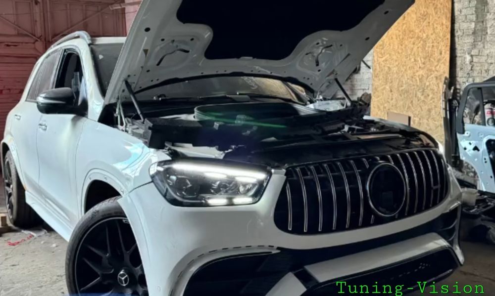 Фарове W167 стопове Facelift C167 Mercedes GLE фар стоп броня пакет