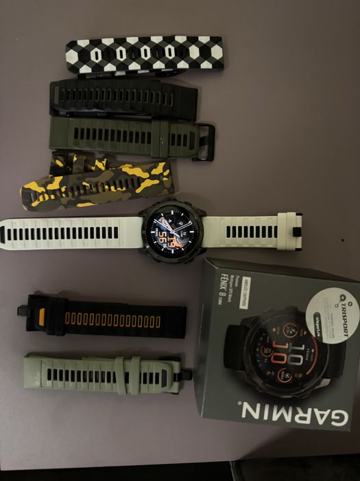 Garmin fenix 8 amoled 51mm titan safir